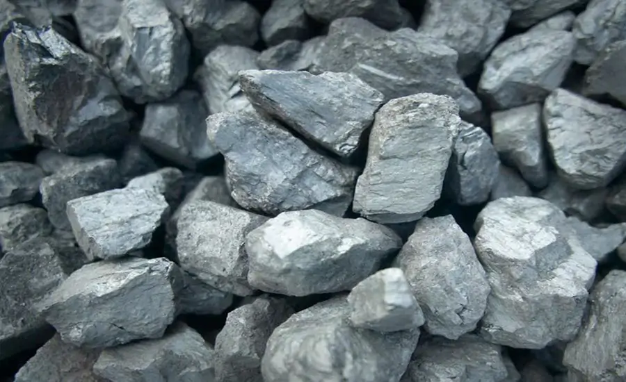 Ferrotitanium sample